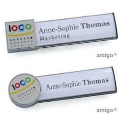 Magnet-Namensschild, Extra ➤ polar® Alu-Complete